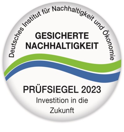 Siegel Nachhaltigkeit 2023